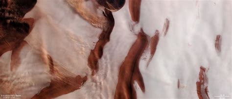 Mars Stunning Polar Ice Caps Spotted In New Image Captures From Orbiter