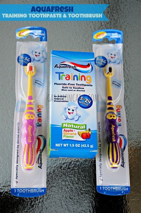 Aquafresh Training Toothpaste And Toothbrush Toothpaste Aquafresh