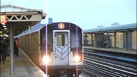 Mta Action At Westchester Square East Tremont Avenue 6 Line Youtube