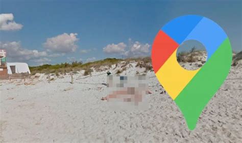 Google Maps Avenue View Viral Impression Exhibits Naked Couple Caught Sunbathing On Majorca