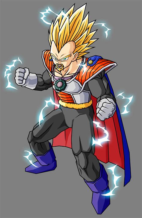 King Vegeta Ssj2 By Theothersmen On Deviantart