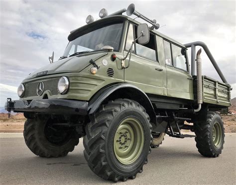 Very Nice 1975 Mercedes Benz Unimog Doka Monster Truck For Sale