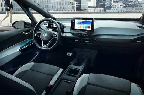 Vw Reveals The Id4 Suvs Interior And Its Very Similar To The Id3