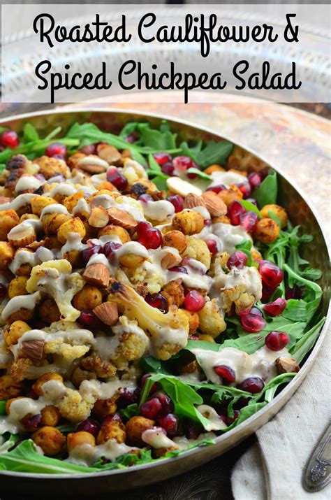 How do you make cauliflower not mushy? Roasted Cauliflower & Chickpea Salad - May I Have That Recipe