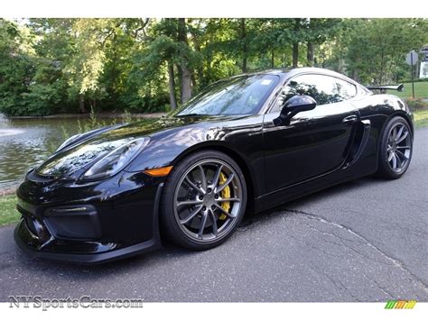 2016 Porsche Cayman Gt4 In Jet Black Metallic Photo 7 191202