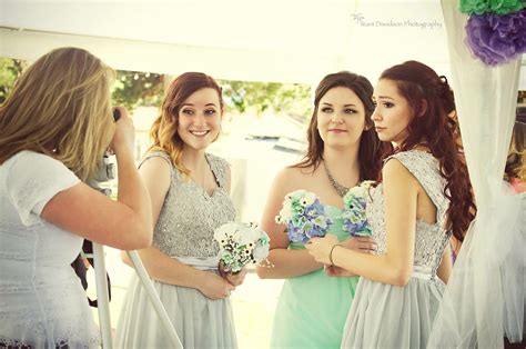Beautiful Bridesmaids ♡♡♡ At A Wedding Photoshoot I Enjoy To Look At The Bridesmaids When They
