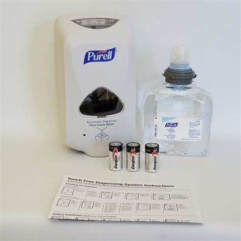 Purell Tfx Starter Kit Dispenser Foam Touch Free 5392 D1 And 1200ml