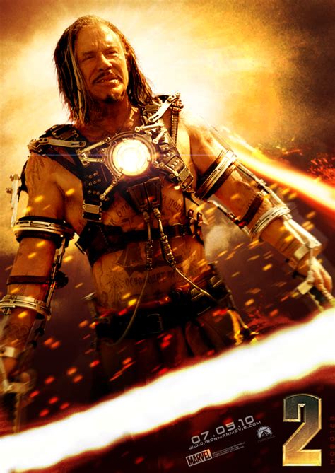I had seen iron man 2, and immediately wanted to make a whiplash costume. Whiplash Iron Man 2 Poster by hobo95 on DeviantArt