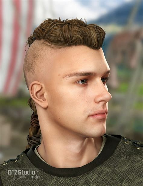 Ragnar's classic viking hairstyle is the one he sports throughout the majority of the first season. Download DAZ Studio 3 for FREE!: DAZ 3D - Viking Male Hair ...