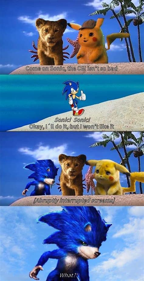 Sonic The Hedgehog Movie Poster Meme By Delightfuldiamond7