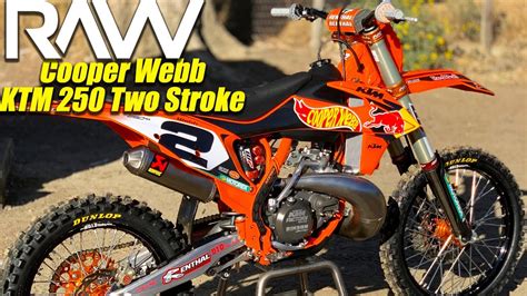 Motocross Action Tests Cooper Webbs Ktm 250 Two Stroke Raw Youtube