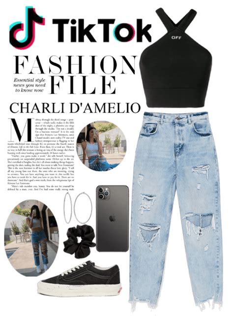 D`amelio Tik Toker Outfit Shoplook Charli Damelio Outfits Outfits