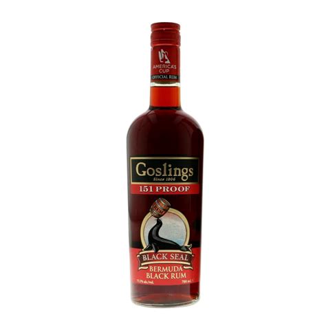 Goslings Black Seal 151 Rum 07l 755 Vol Goslings Rum