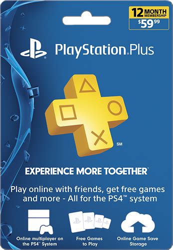 3 month usa playstation plus membership (email delivery). Sony PlayStation Plus 12 Month Membership SONY PS PLUS 12 MONTH $59.99 - Best Buy