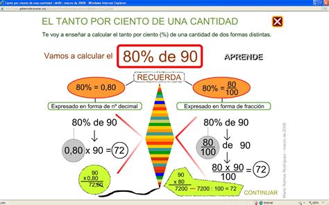 MatemÁticas De 5º Y 6º De Ed Primaria Porcentajes
