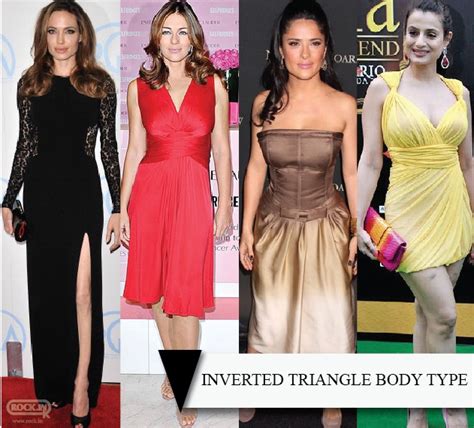 Celebrities With Inverted Triangle Body Shape