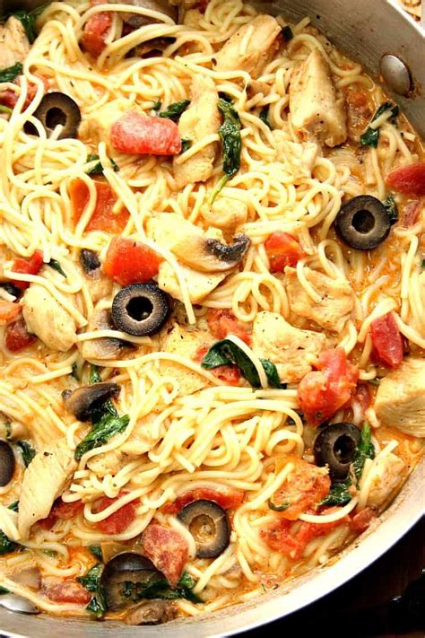 Creamy Italian Chicken Pasta Crunchy Creamy Sweet