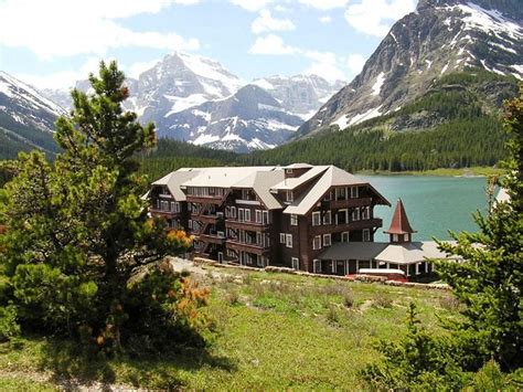 Stay At Many Glacier Hotel Glacier National Park Montana Bucket