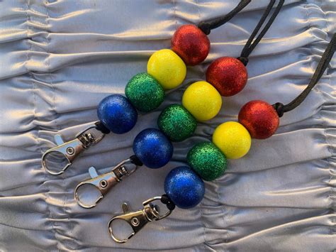 Zones Of Regulation Larger Lanyard Handmade Polymer Clay With Etsy