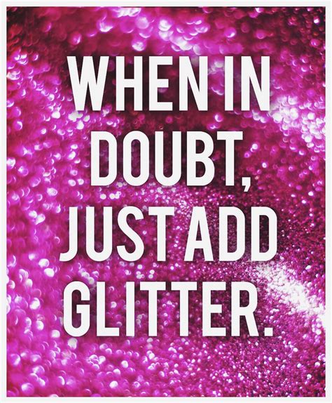 How To Glitter Your Life In Five Easy Ways