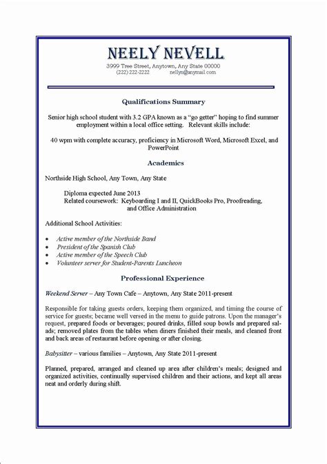 20 Student Part Time Resume Sample Free Resume Templates For 2021