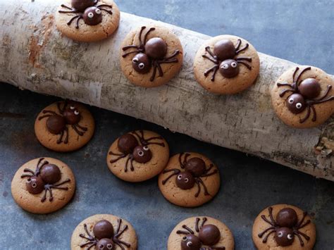 Scary Peanut Butter Spider Cookies Recipe Food Network Kitchen Food