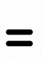 Equal Sign PNG Photo - PNG All | PNG All