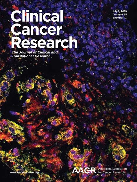 科研结果再登封面：张旭教授团队与美国杜克大学、台北医科大学合作成果被clinical Cancer Reaserch选为封面文章研究