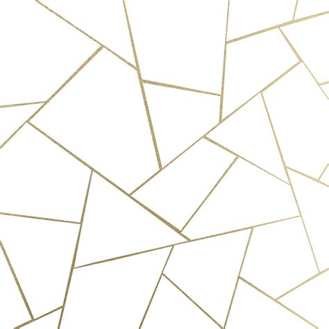 Gold And White Geometric Wallpapers Wallpaper Cave