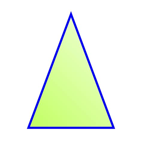 Triángulo Acutángulo Isósceles Icon Free Download Transparent Png
