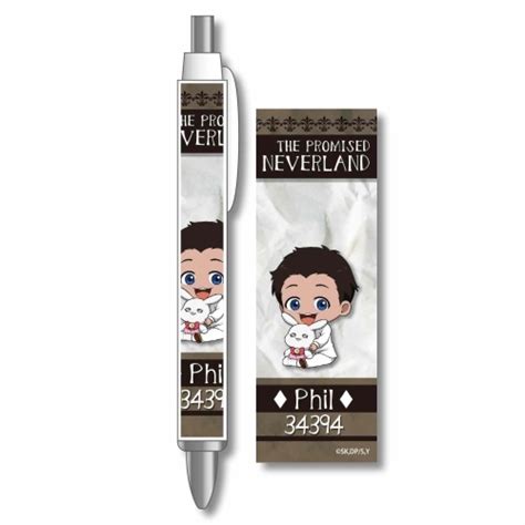 Cdjapan Gyugyutto Ballpoint Pen The Promised Neverland Phil Collectible