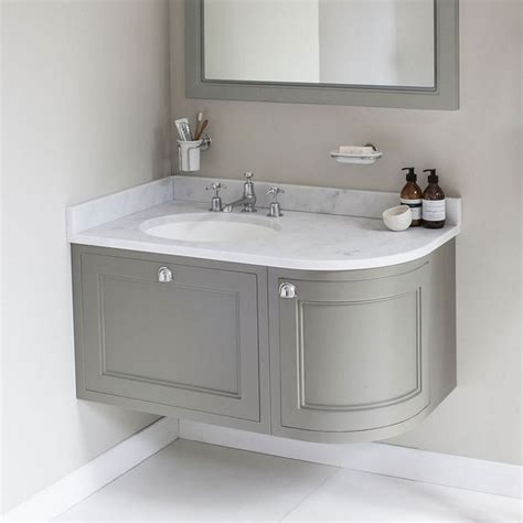 25 Lovely Corner Bathroom Sink Ideas For Small Bathroom Inspiration