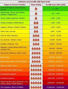 Spicy Pepper Heat Index Chart For Example If You Can Handle This