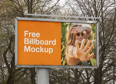 Nature Billboard Mockup Free Psd Templates