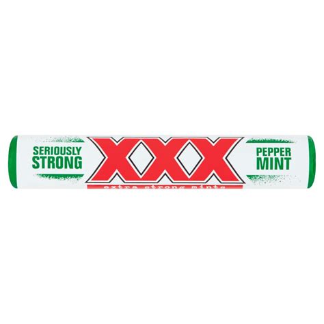 Xxx Extra Strong Peppermints 405g Bestway Wholesale