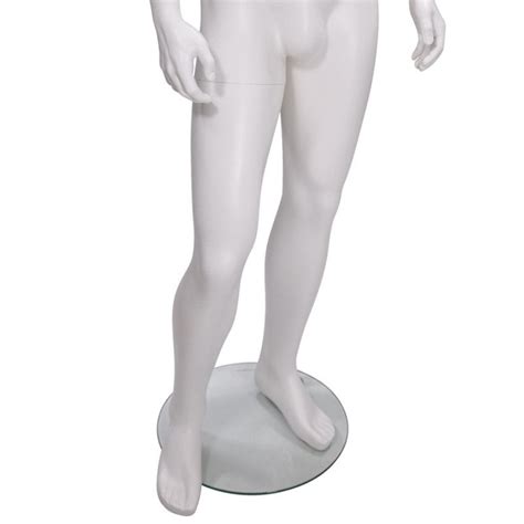 Male Stylised Mannequin White Color