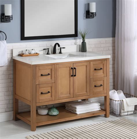 Single Sink Bathroom Vanity Semis Online
