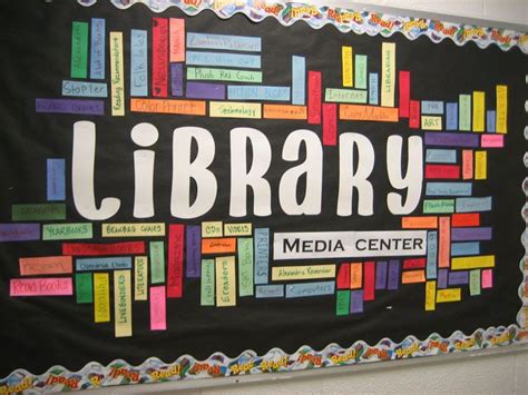 Image Result For Back To School Library Bulletin Boards School