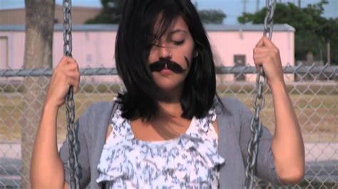 A Girl And Her Moustache Youtube