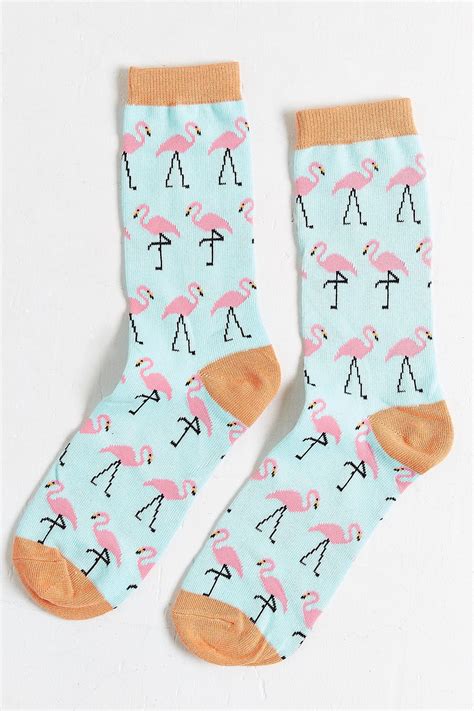 Shop Flamingo Sock At Urban Outfitters Today We Carry All The Latest