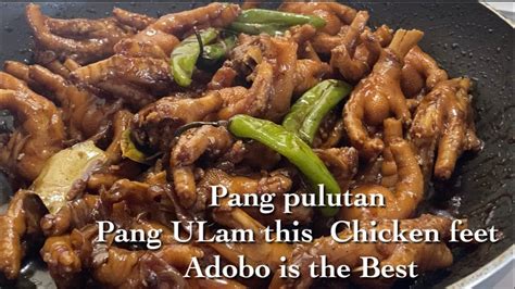 Chicken Feet Recipe Adobong Paa Ng Manok Chicken Feet Adobo Youtube 18894 Hot Sex Picture