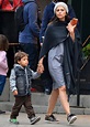 Camila Alves goes make-up free while out and about with her son ...