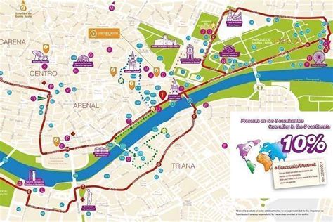 Mapa Turistico De Sevilla Digital Plano Online 2022 Images