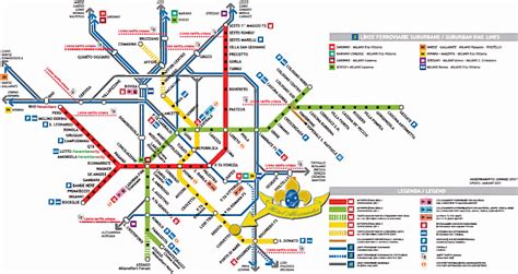 Mappa Metro Milano Aria Art