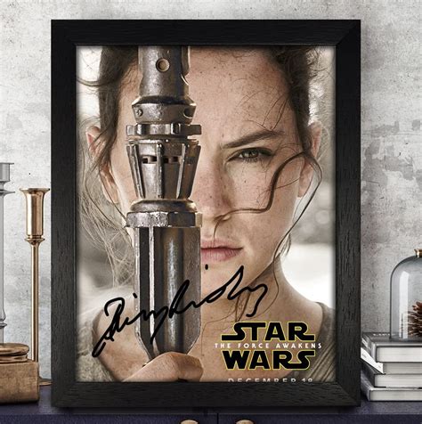 Daisy Ridley Signed Autographed Photo 8x10 Reprint RP PP Star Wars