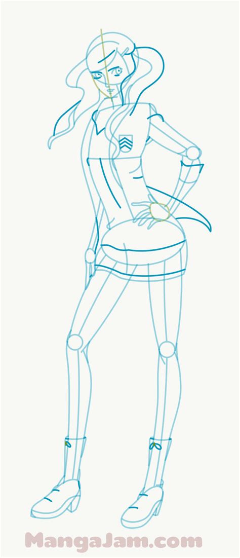 How to Draw Ann Takamaki from Persona 5 - MANGAJAM.com