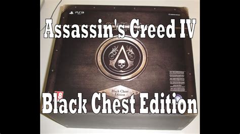 Assassin S Creed IV Black Flag Black Chest Edition Unboxing Review