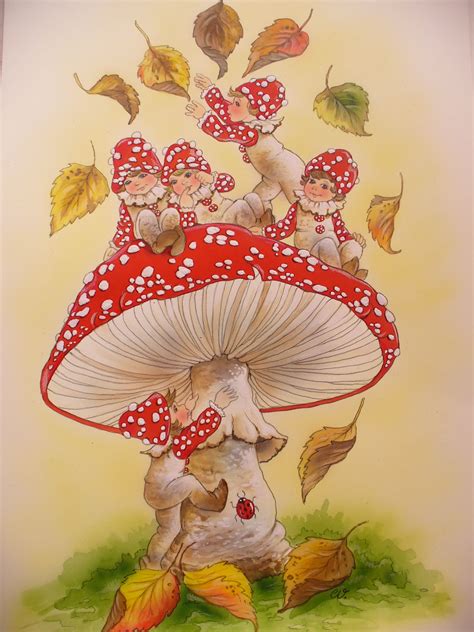 Magical Mushroom Fairy Illustration Art Print Art And Collectibles