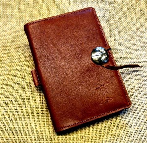 Leather Bound Fly Fishing Journal Etsy
