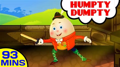Humpty Dumpty Sat On A Wall And Popular Nursery Rhymes Collection For